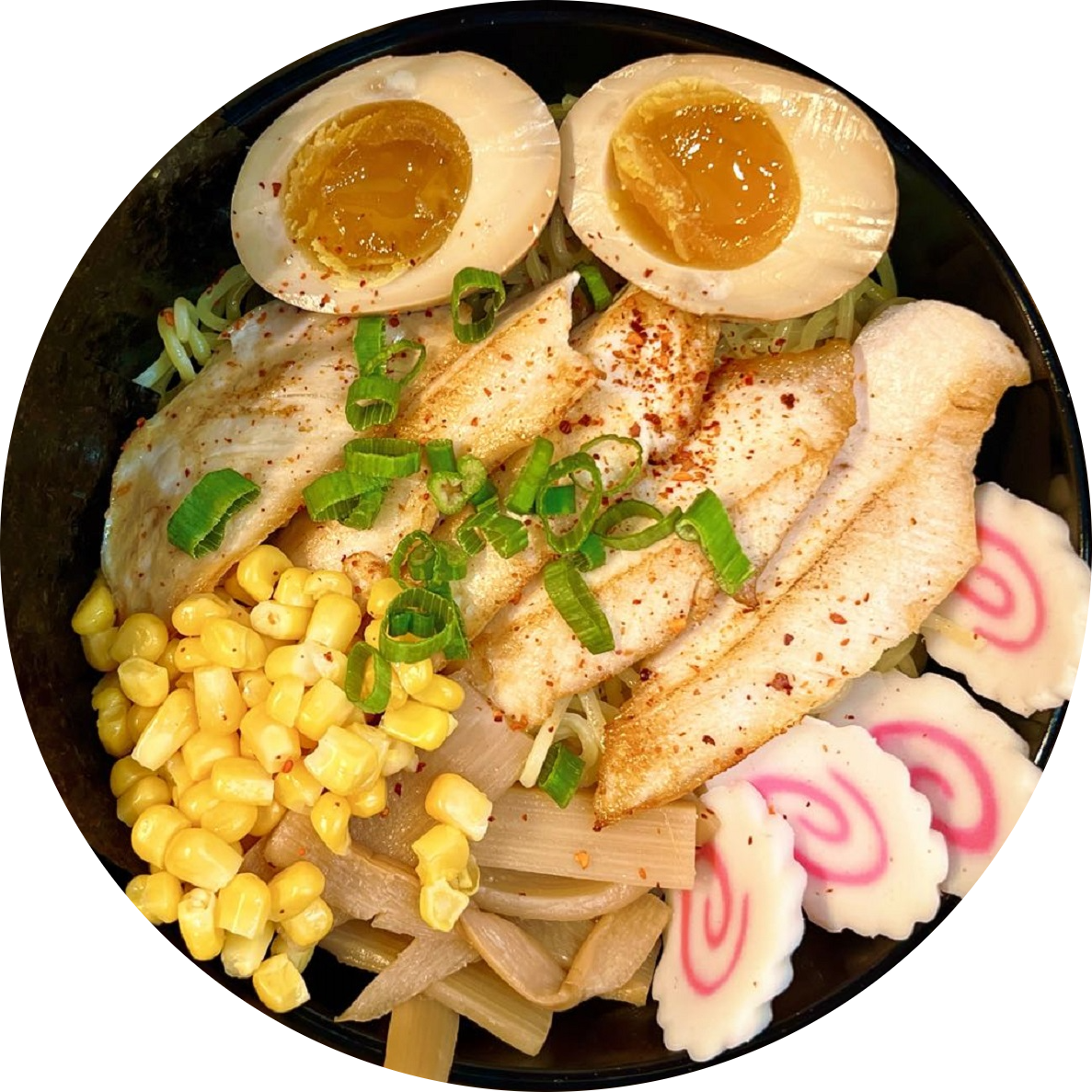 PokéWave. Spicy Curry Chicken Ramen