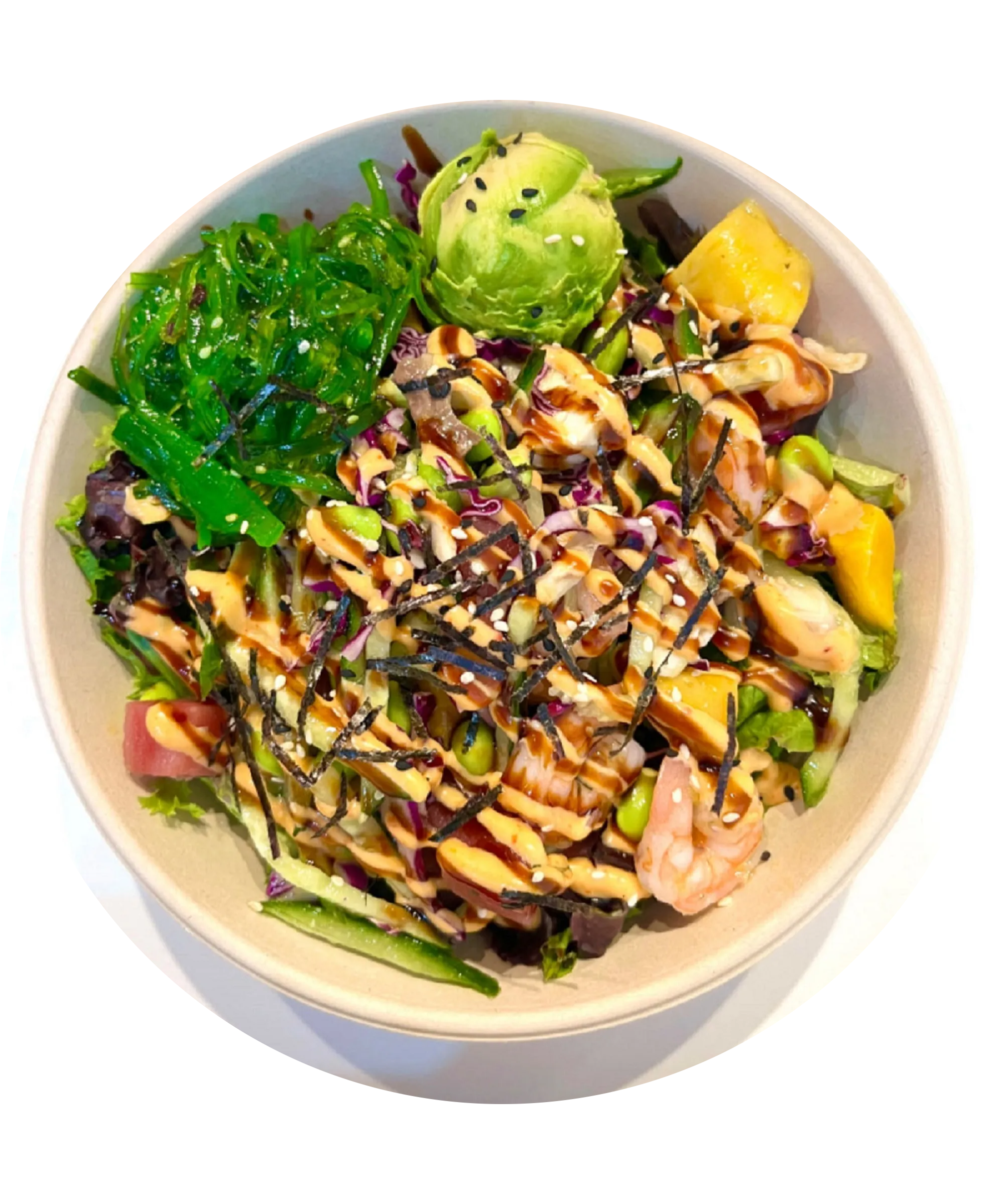 PokéWave. Gluten Free Bowl